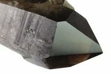 Dark Smoky Quartz Crystal - Brazil #137831-2